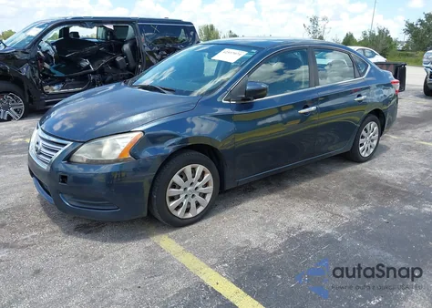 2013 Nissan Sentra Sv z USA, uszkodzony, nr VIN 1N4AB7APXDN906674